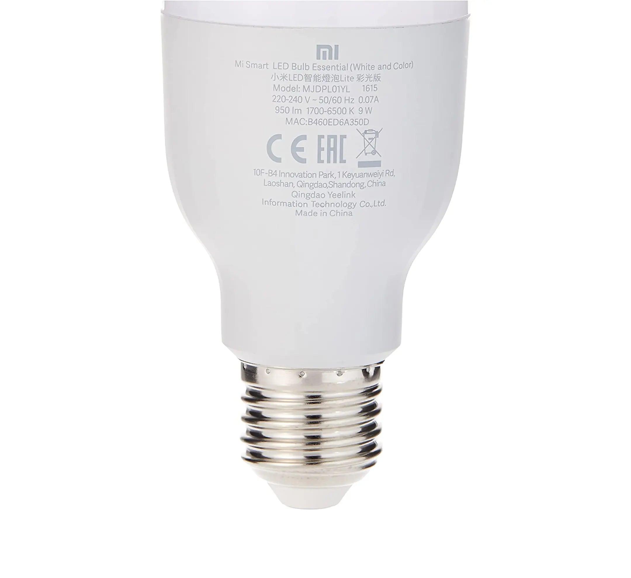 Mi Smart LED Bulb Essential (White and Color) - Brightex Retail UK