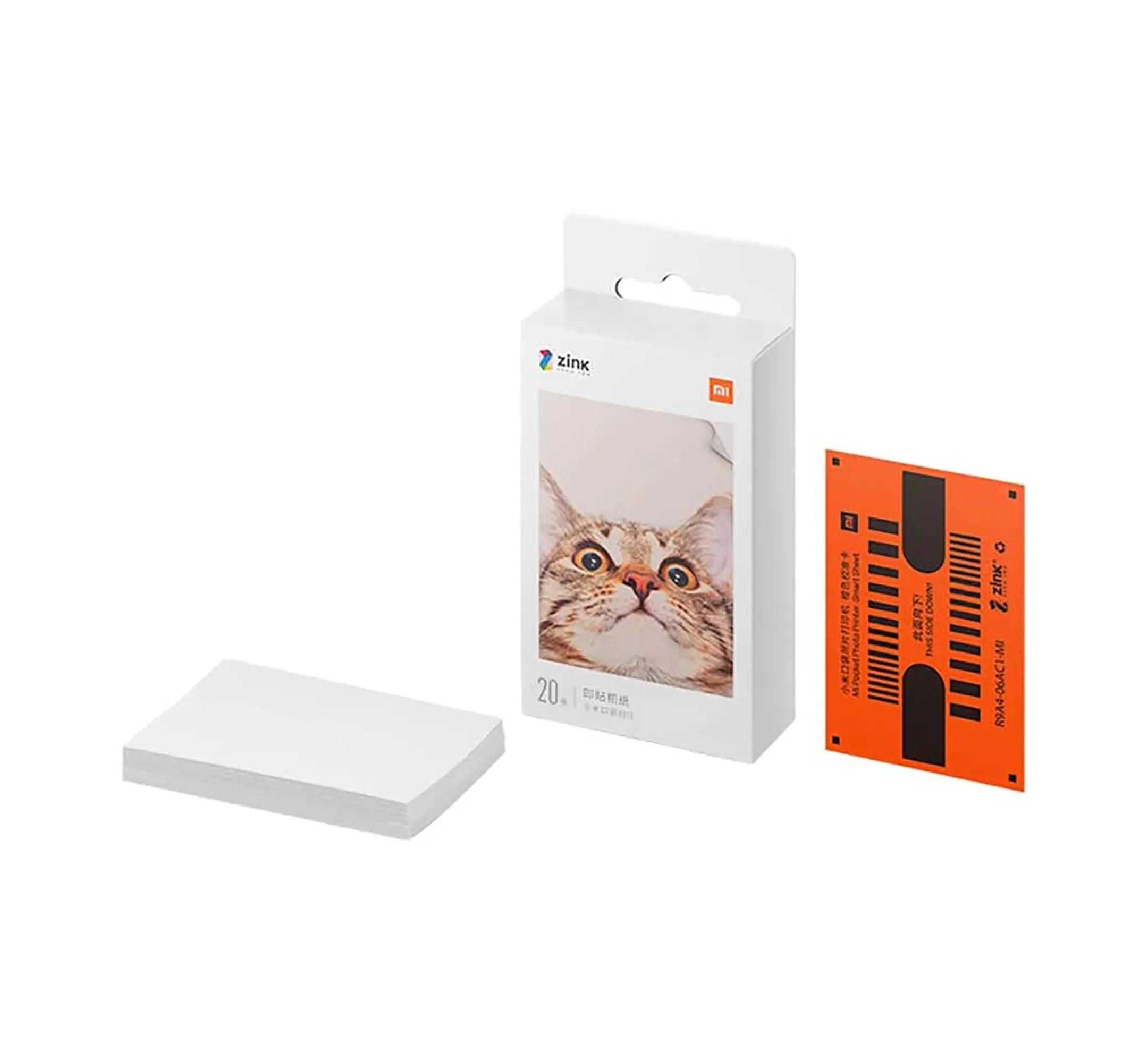 Mi Portable Photo Printer Paper (2x3-inch, 20-sheets) - Brightex Retail UK