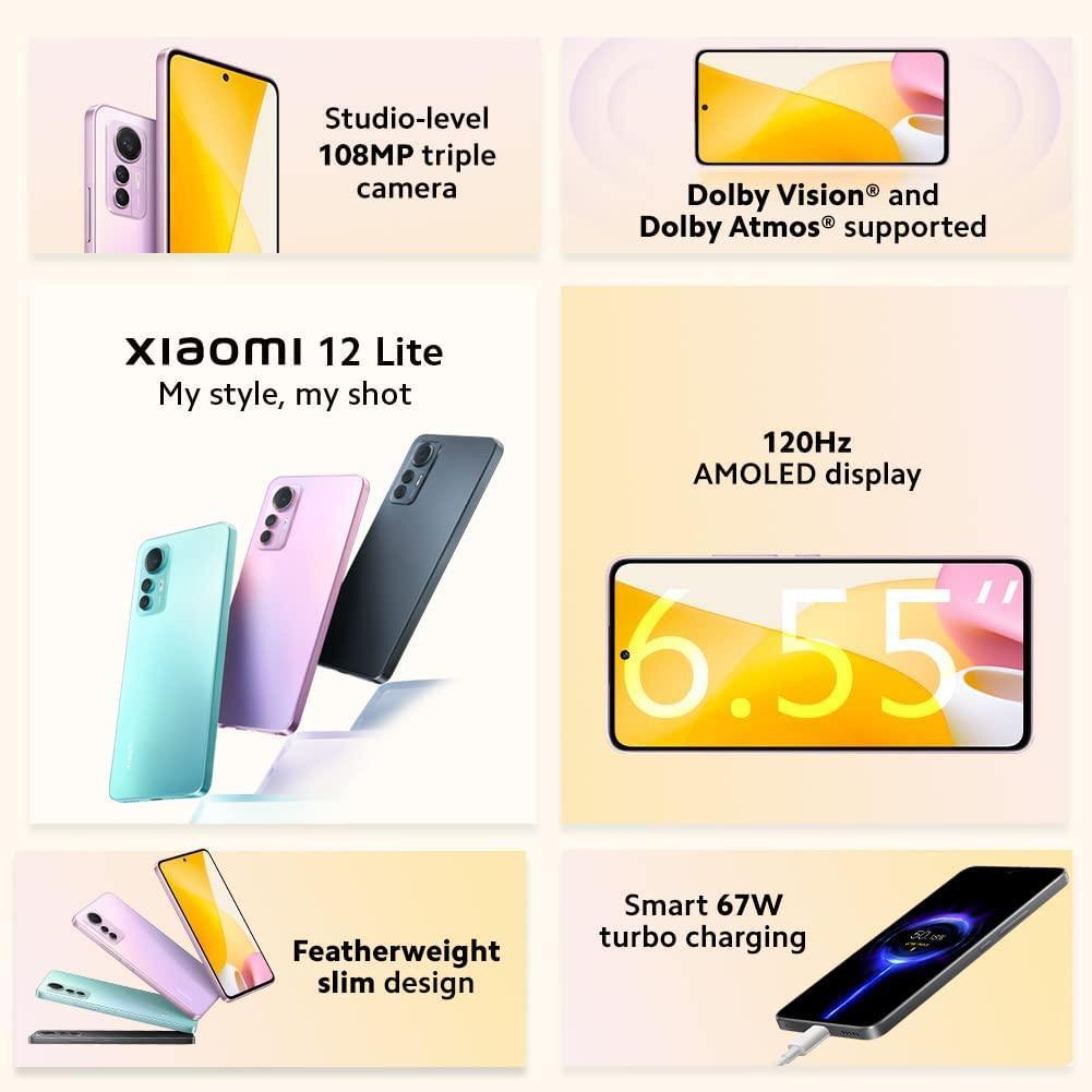 Xiaomi 12 Lite 8GB RAM 128 GB ROM - Brightex Retail UK